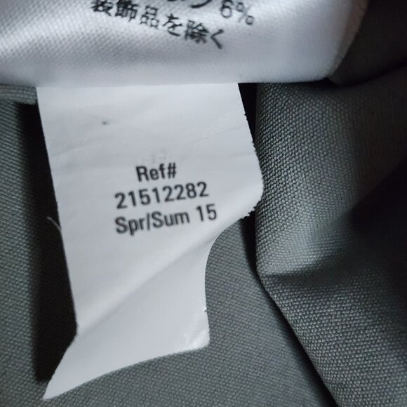 Eddie Bauer Rain Jacket Womens Plus Size 2XL Grey Gray Zip Front Pockets Outdoor - Picture 7 of 7